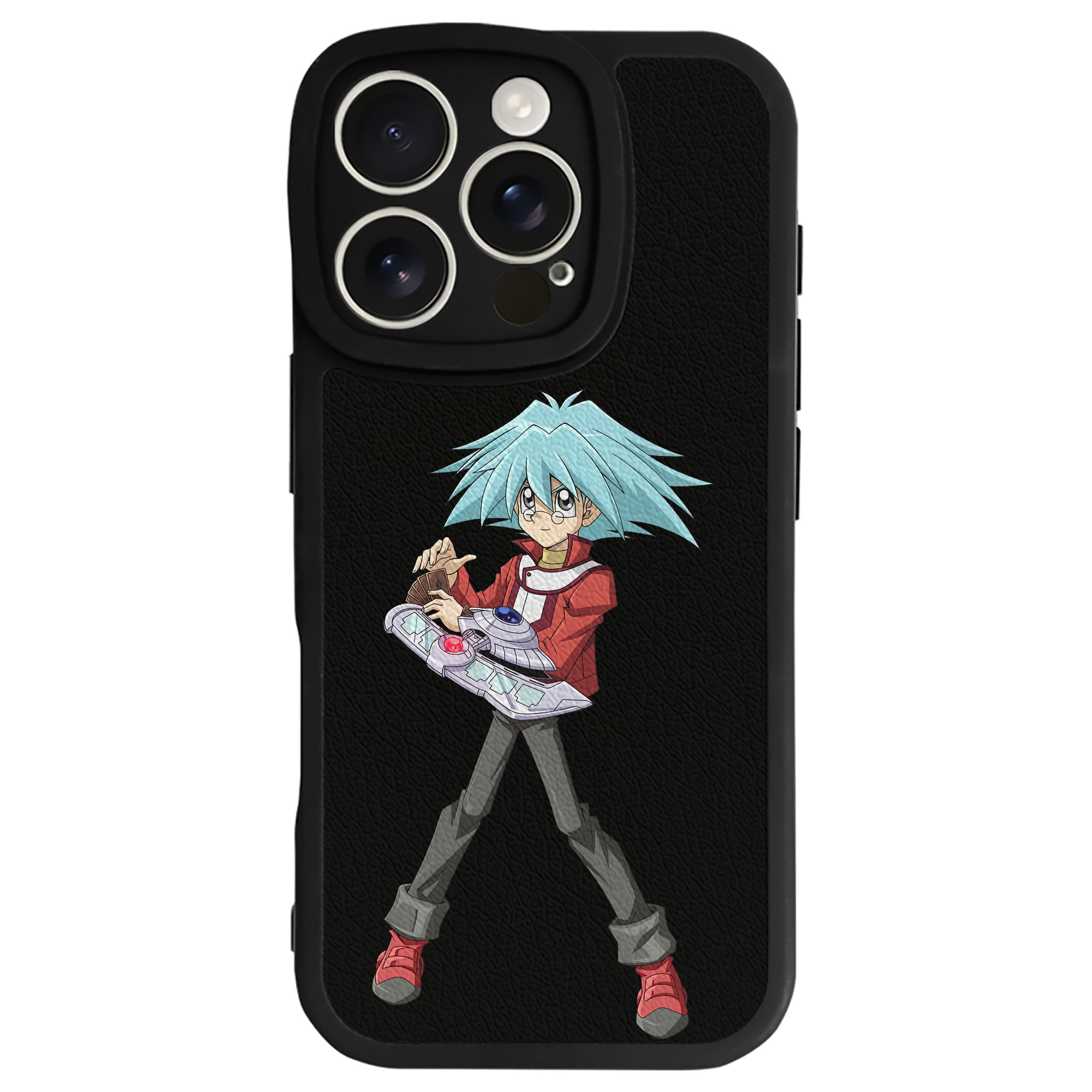遊☆戯☆王 Yu-Gi-Oh! 【iPhone 16シリーズ対応】シリコンスマホケース（レザー調） 材質：シリコン